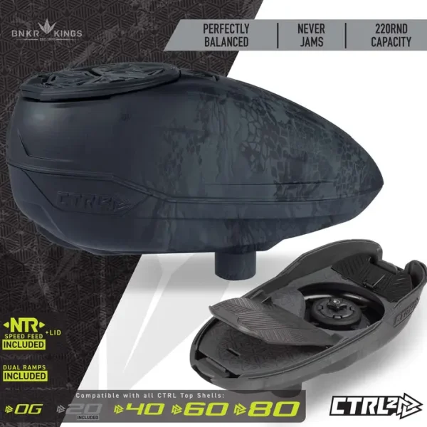 BunkerKings CTRL2 High-Capacity Paintball Loader bunkerkings ctrl2 high capacit 0 1752850214 - EASTCOASTTPAINTBALL