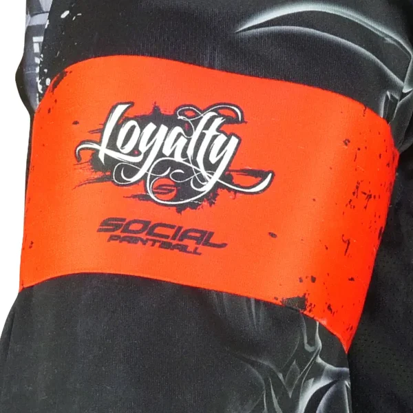 Custom Paintball Team Armband - Durable Velcro | Loyalty Red custom paintball team armband 0 1752849549 - EASTCOASTTPAINTBALL