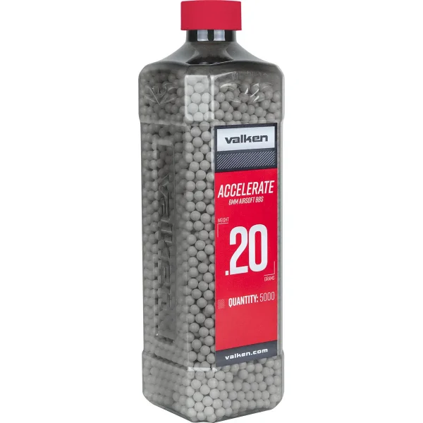 Valken Accelerate Promatch .2g Tournament Airsoft BBs - 5000ct valken accelerate promatch 2g 0 1752849001 - EASTCOASTTPAINTBALL