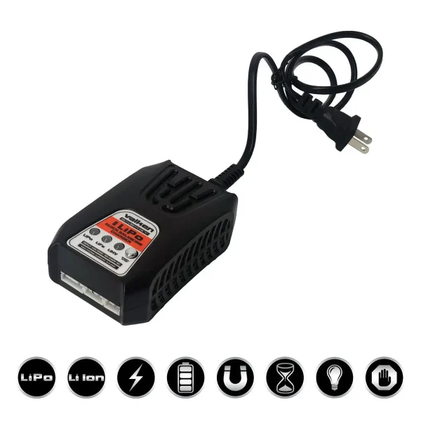 Valken Fast Smart Charger for NiMH Batteries - 8.4V-12V, 1Amp valken fast smart charger for 0 1752849072 - EASTCOASTTPAINTBALL
