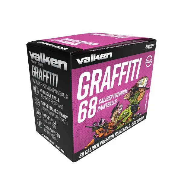 Valken Graffiti Tournament Grade Paintball Ammo - 500 Rounds .68 Cal valken graffiti tournament gra 0 1752848985 - EASTCOASTTPAINTBALL